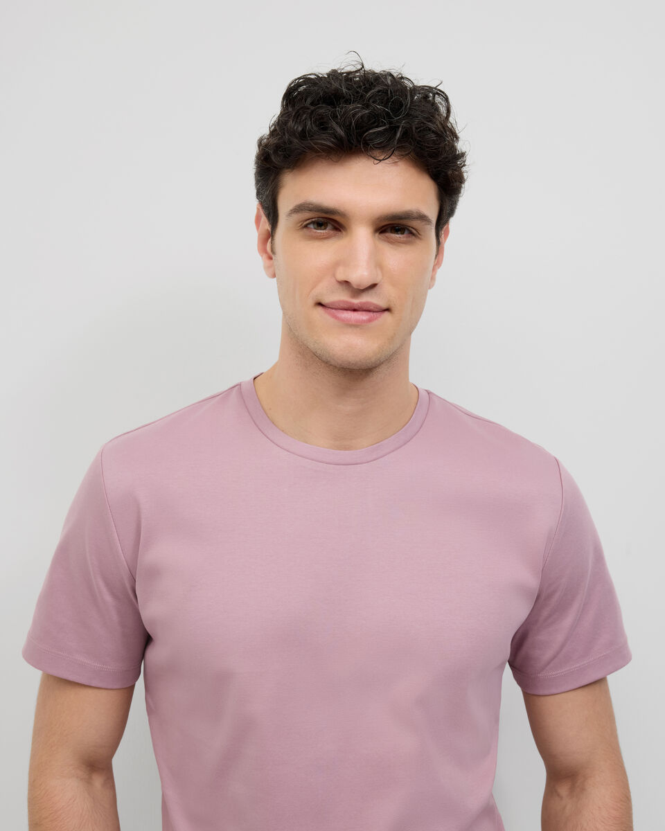 Slim Travel Tee, Mauve Slim Travel Tee, Mauve, hi-res
